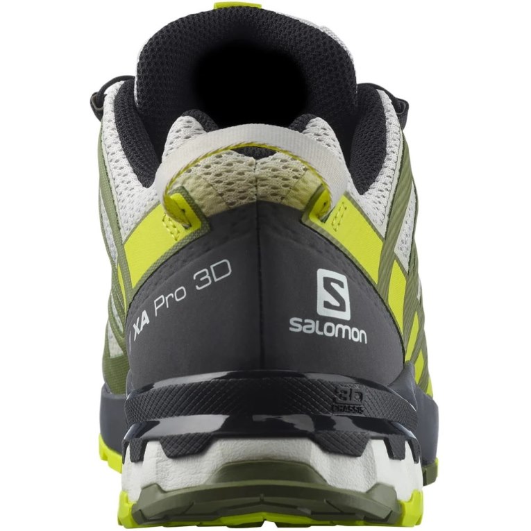 Tenis Para Trail Running Salomon Xa Pro 3d V8 Hombre Blancos Verde Oliva | MX EWRU918